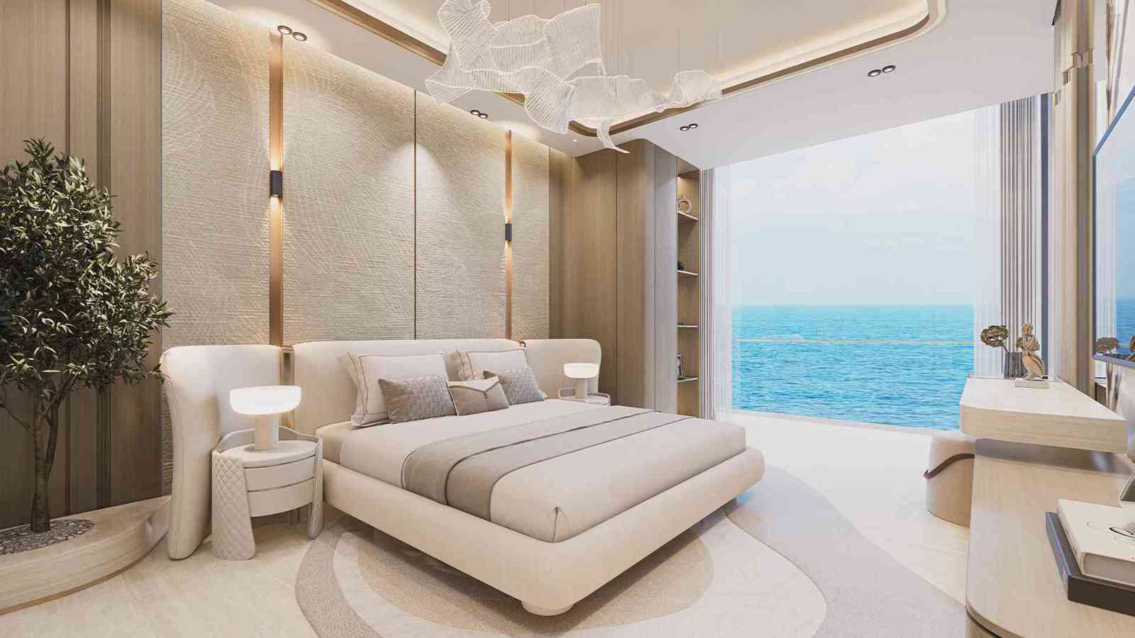 Two-Bedroom Apartment, 1,026–1,277 sq ft – Breez by Danube, Dubai Maritime City