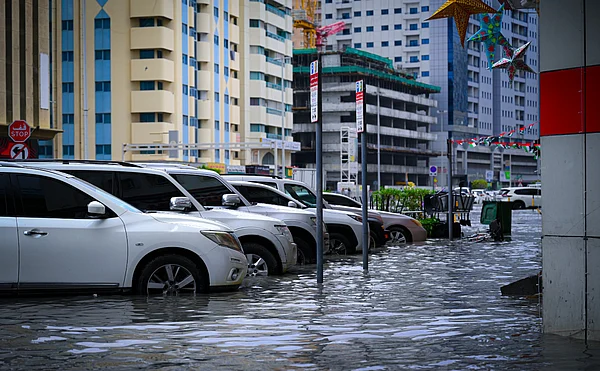 Garages in the UAE are filled with defective vehicles due to recent rains