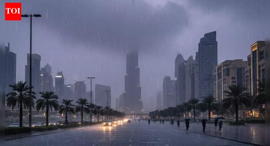 هشدار شرطة دبي: أمطار وعواصف خطيرة في الطريق