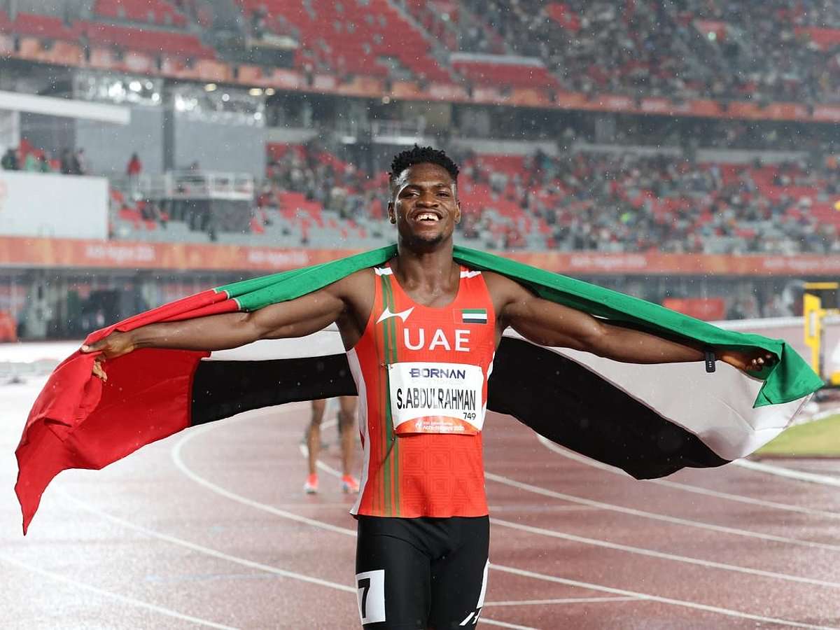 UAE wins first Asian Games medal: silver for Sulaiman Abdulrahman in men's 400m