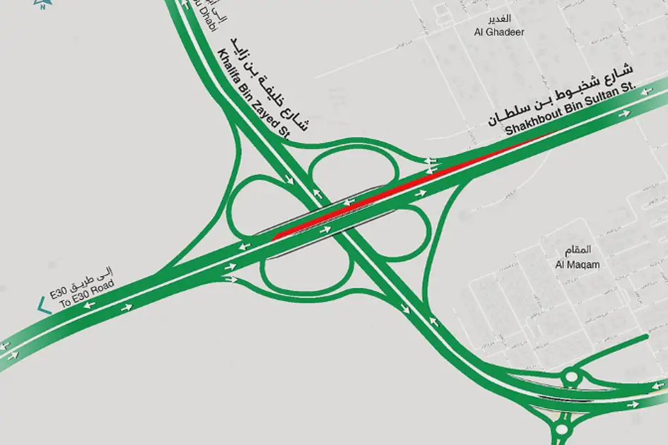 بستن سه‌روزه خیابان شاخبوط بن سلطان در العین